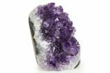 Free-Standing Amethyst Crystal Cluster - Uruguay #343764-1